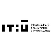 IT:U Interdisciplinary Transformation University Austria. Logo